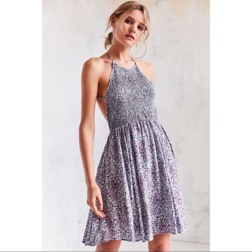 Kimchi Blue Verlina Smocked Bodice Mini Dress